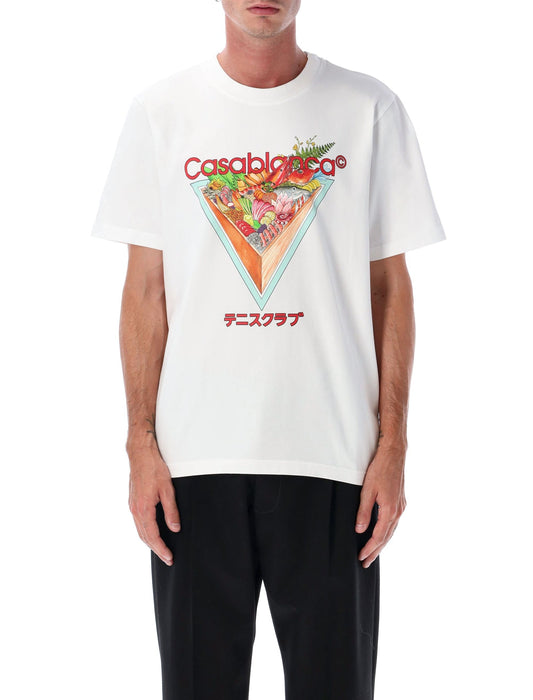 Casablanca カサブランカTシャツとポロスホワイト - Image 1