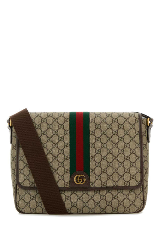 Gucci グッチ GG スプリーム アド レザー オフィディア GG クロスボディ バッグ - Image 1