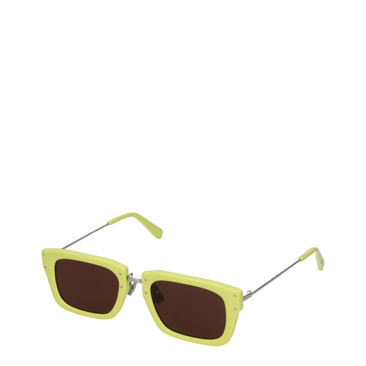 Jacquemus Jacquemus Occhiali Da Sole Donna Acetato Giallo/Argento - Image 1