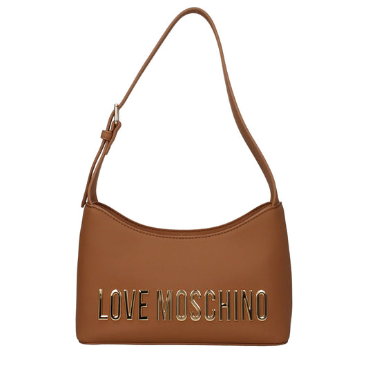 Moschino モスキーノのショルダーバッグが大好きな女性ポリウレタン茶色/ラクダ - Image 1
