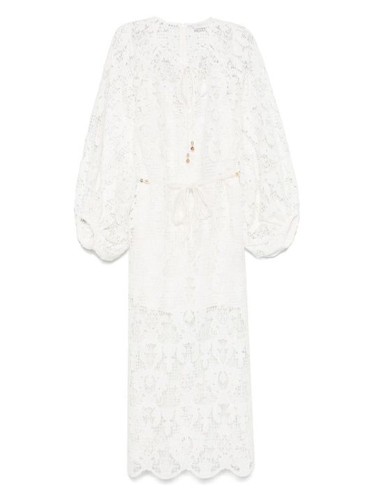 Zimmermann ZIMMERMANN COCO LACE MIDIドレス - Image 1