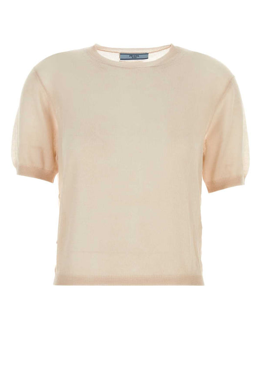 Prada プラダスキンピンクカシミアセーター - Image 1