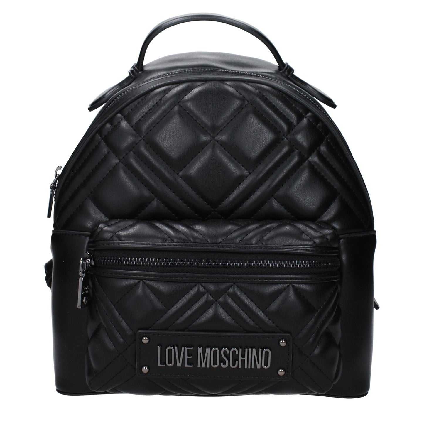 Moschino モスキーノのバックパックとフッピーの女性ポリウレタンブラックが大好きです - Image 1