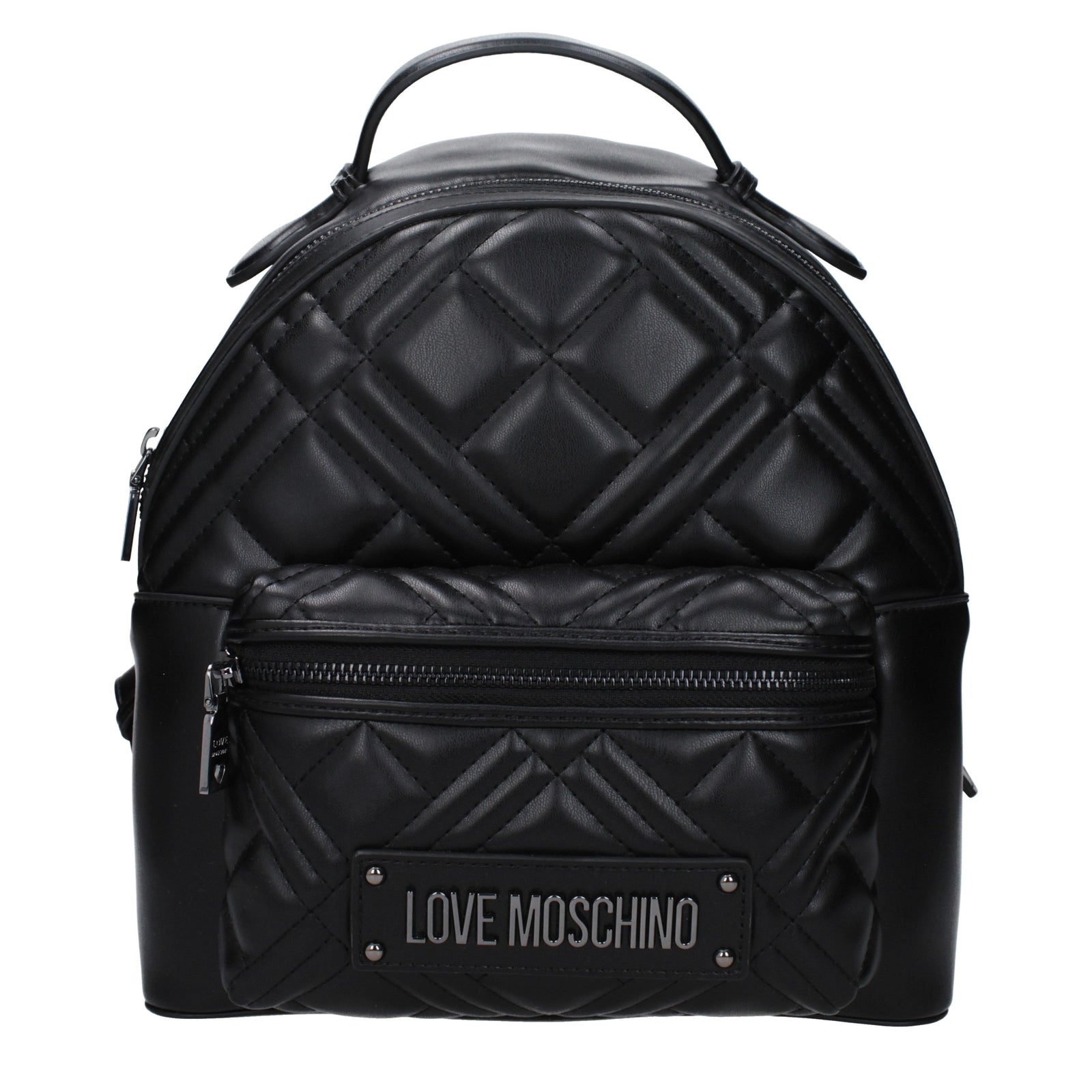 Moschino モスキーノのバックパックとフッピーの女性ポリウレタンブラックが大好きです - Image 1