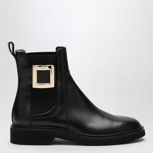 Roger Roger Vivier Black Viv Rangers Low Boots - Image 1