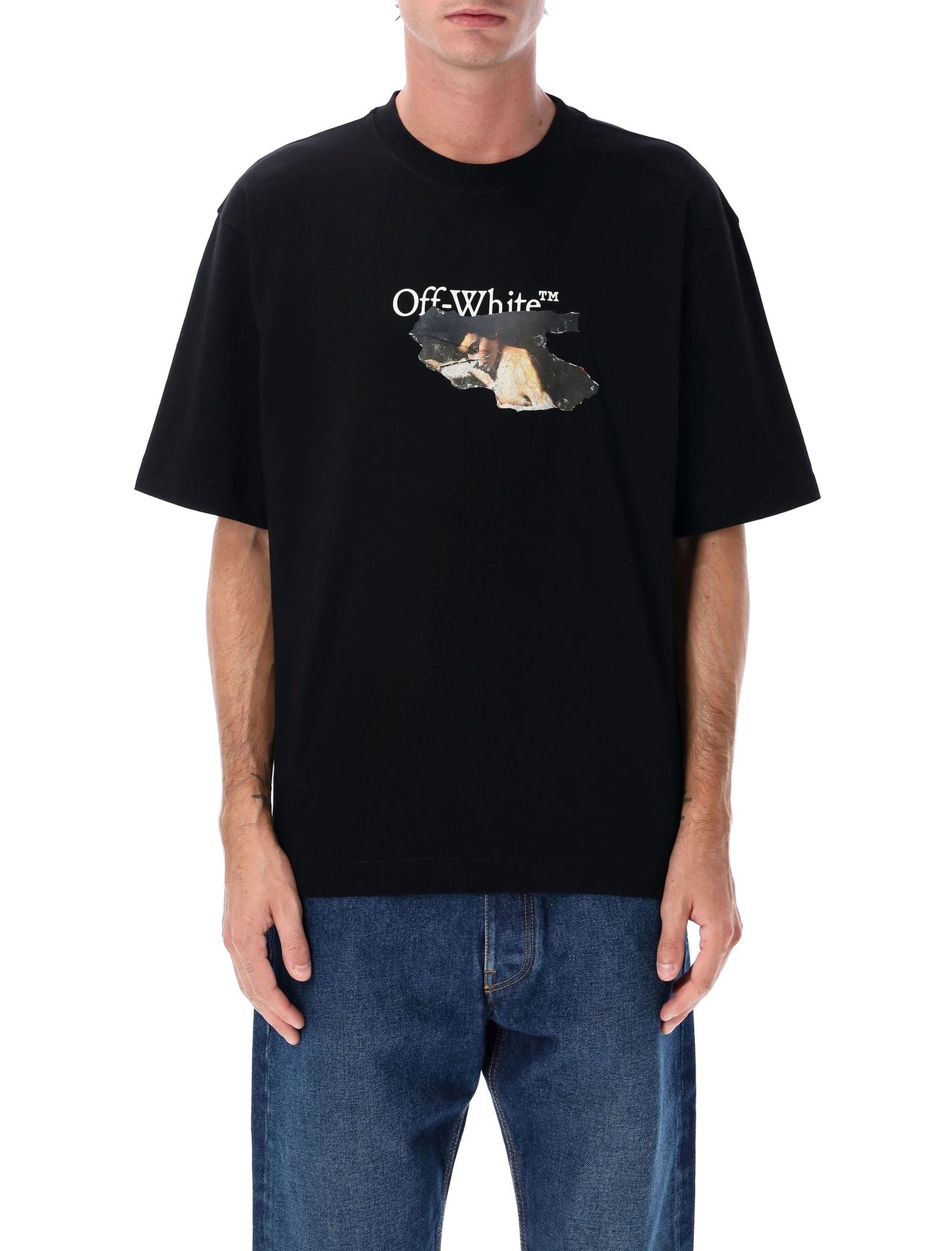 Off Off White T Shirts And Polos Black - Image 1