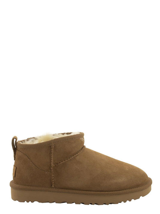 Ugg UGG Classic Ultra Mini Sheepskin Boot - Image 1