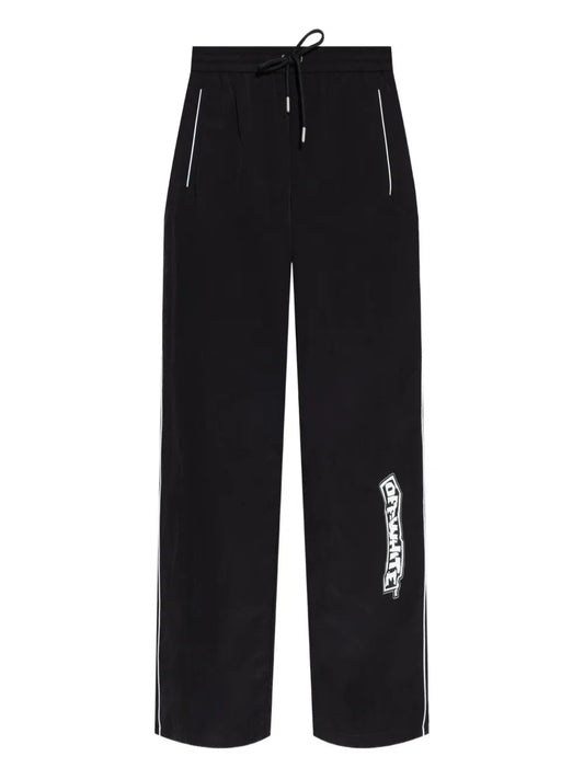 Off Off White Pants With Side Stripes - Image 1