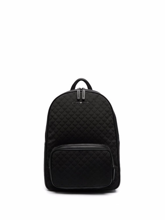 Emporio Emporio Armani Exclusive Allover Logo Backpack - Image 1