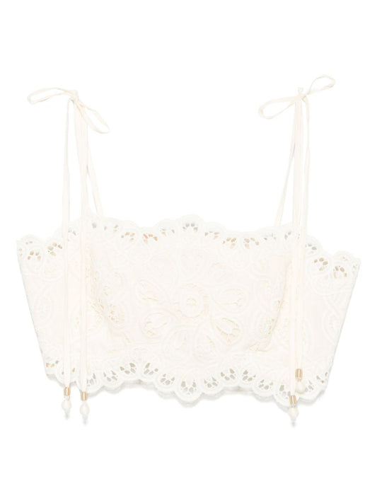 Zimmermann Zimmermann Rhiannon刺繍ボディス - Image 1