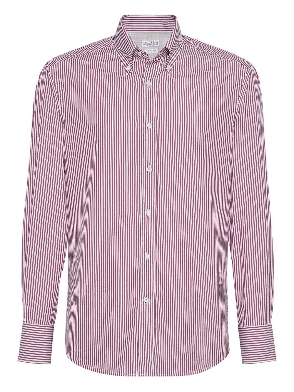 Brunello Brunello Cucinelli Striped Cotton Shirt - Image 1