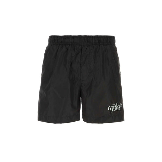 Givenchy Givenchy Logo Embroidered Swim Shorts - Image 1