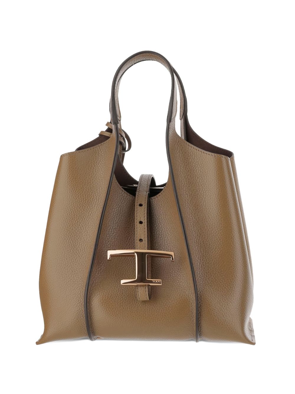 Tods トッド 'S ミニレザーショッピングバッグ - Image 1