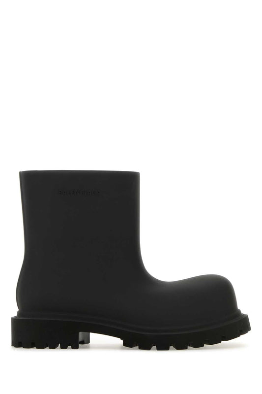 Balenciaga バレンシアガブラックエヴァステロイドアンクルブーツ - Image 1