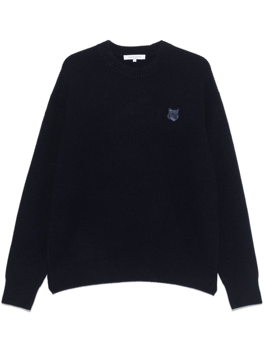 Maison メゾンキツネ 'フォックスヘッドウールジャンパー - Image 1