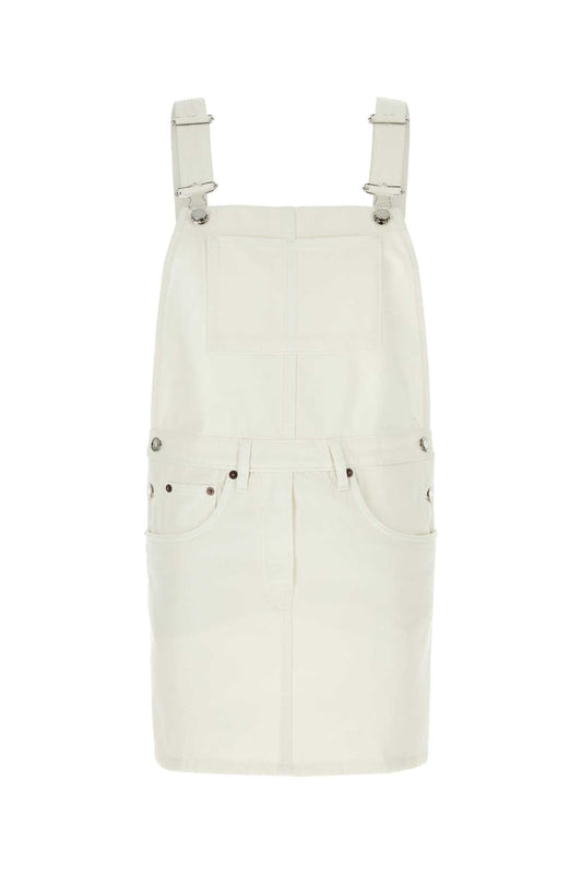Prada プラダホワイトデニムダンガリードレス - Image 1