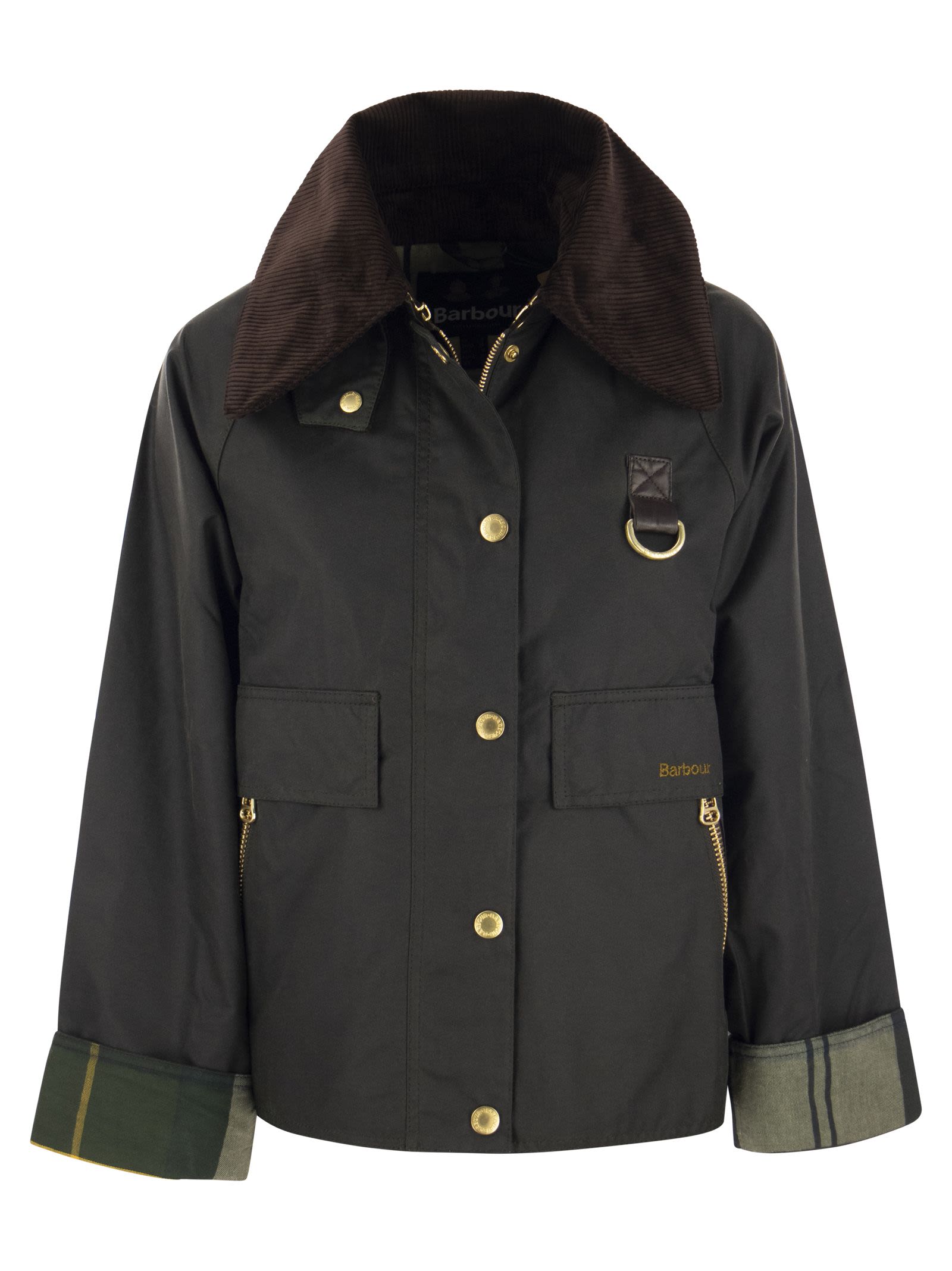 Barbour Barbour Catton Waxed Jacket - Image 1