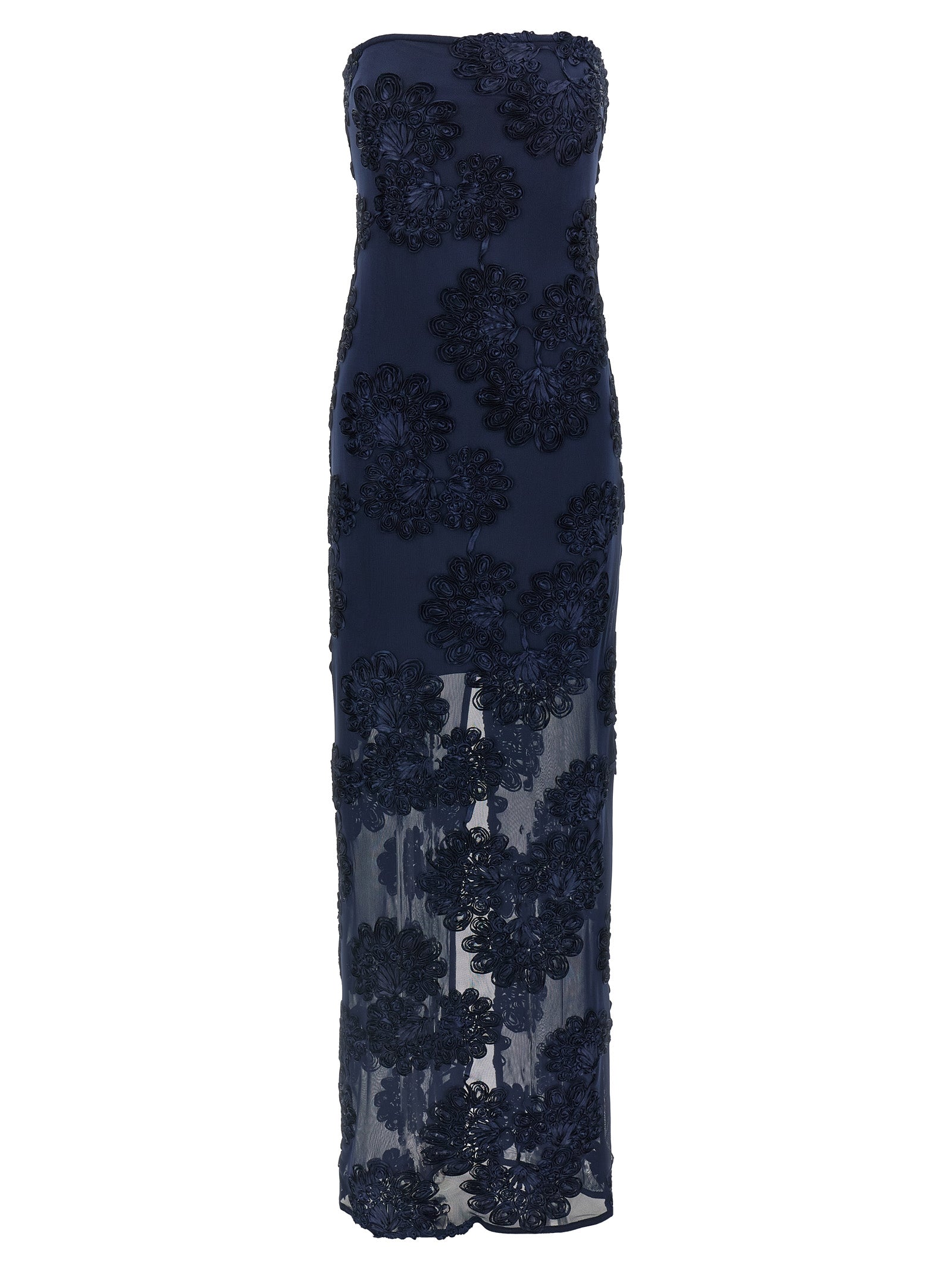 Rotate ROTATE BIRGER CHRISTENSEN '3 D MESH MAXI'ドレス - Image 1