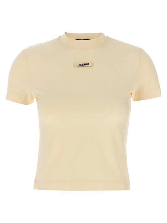 Jacquemus Jacquemus 'Le T Shirt Gros Grain' T Shirt - Image 1