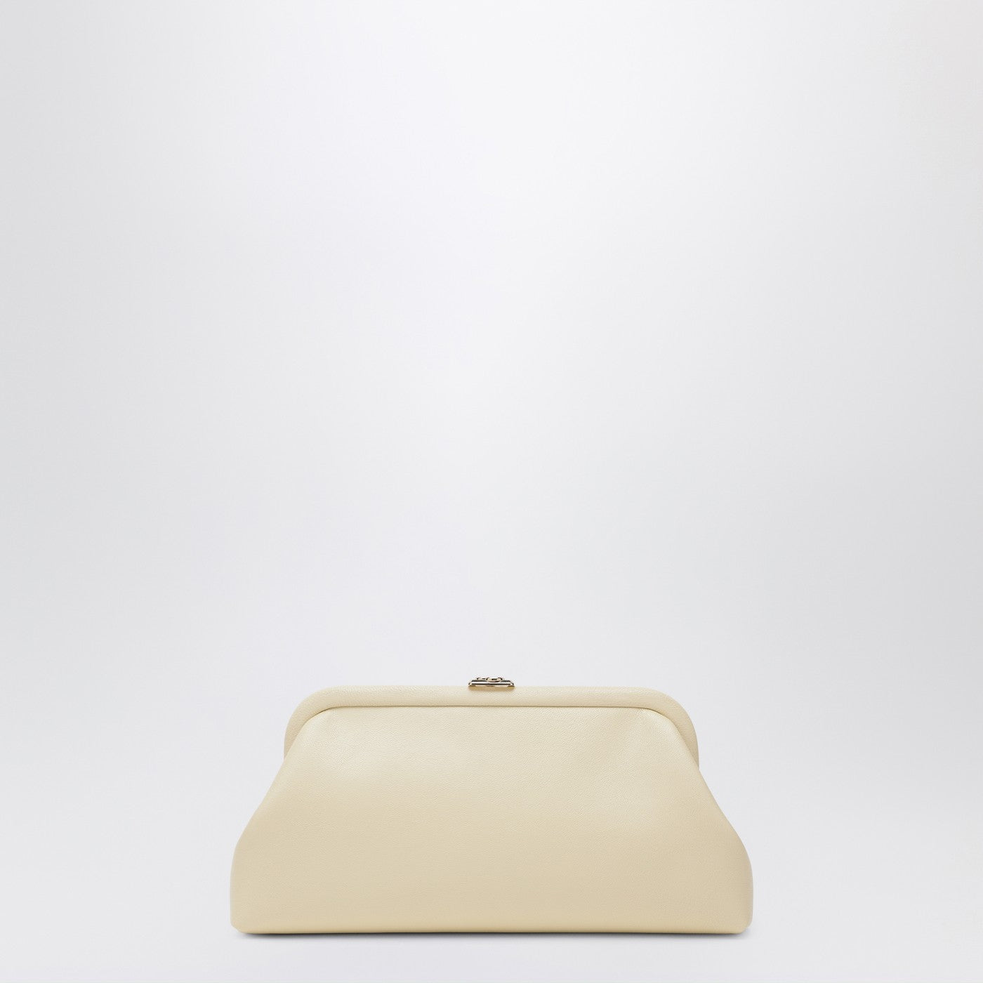 Jimmy バター色の革のジミーチュースカイラークラッチ - Image 1
