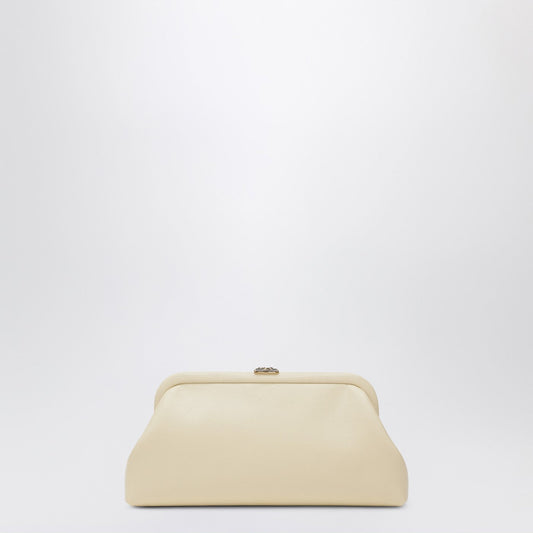 Jimmy バター色の革のジミーチュースカイラークラッチ - Image 1