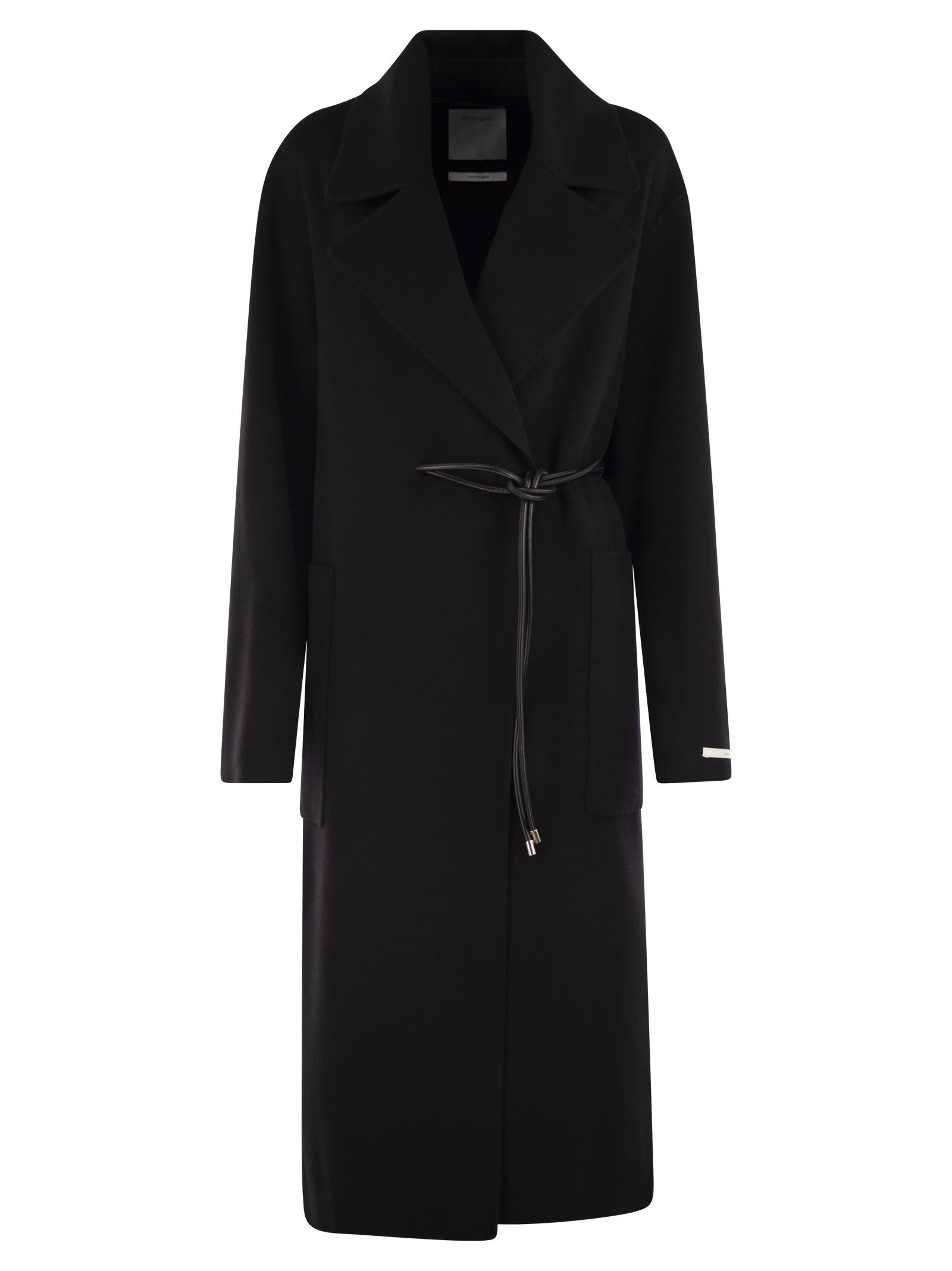 Sportmax SportMax Abateダブルドレッシングガウンコート - Image 1