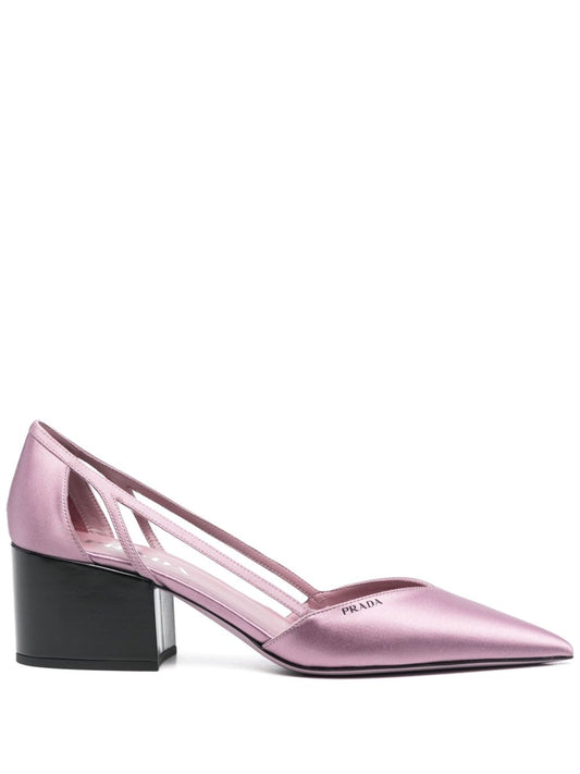 Prada プラダサテンはポンプを切り取りました - Image 1