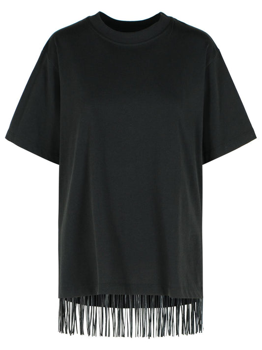 Sportmax SportMax 'Teatino' Black Cotton Tシャツ - Image 1