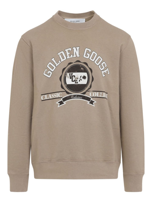 Golden ゴールデングースロゴコットンスウェットシャツ - Image 1