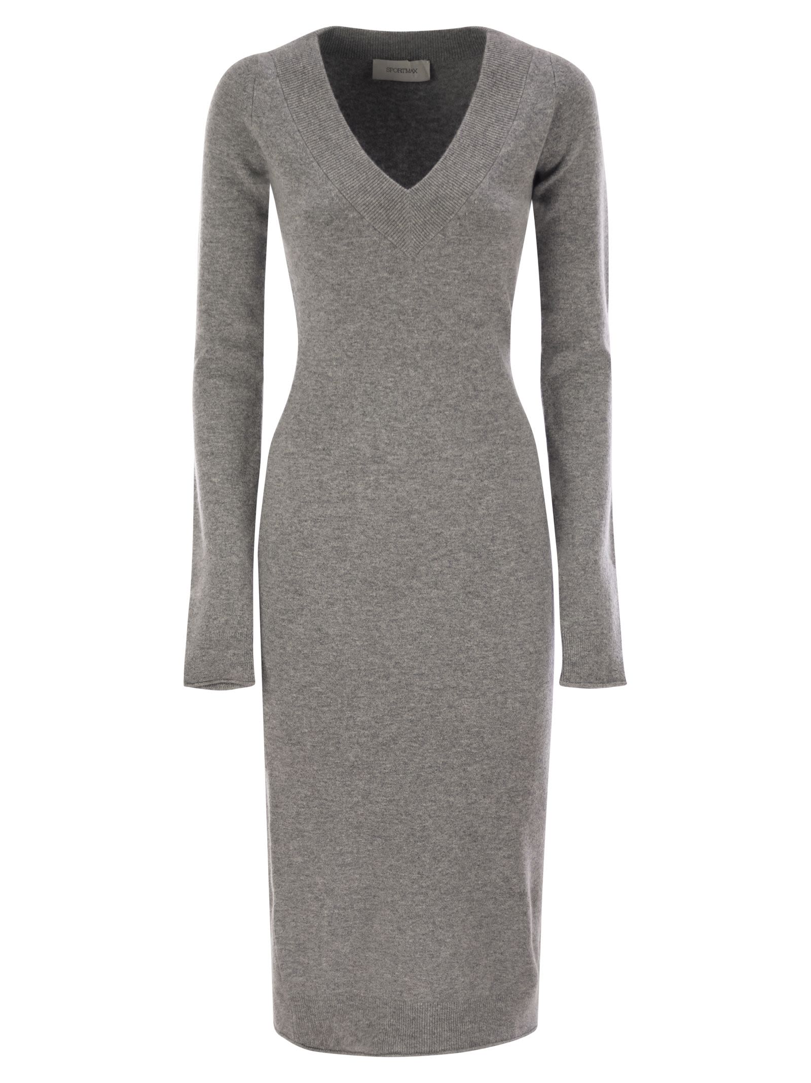 Sportmax SportMax Angizia Cashmere Blend Knitドレス - Image 1