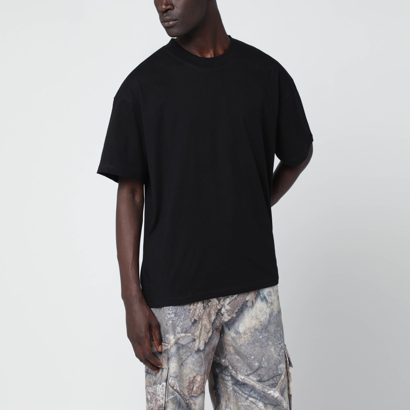 Represent Represent ブラック クルー ネック T シャツ - Image 1