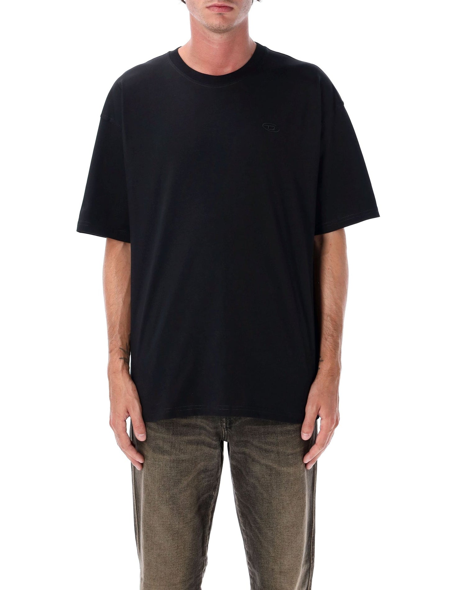 Diesel ディーゼルTシャツとポロスブラック - Image 1