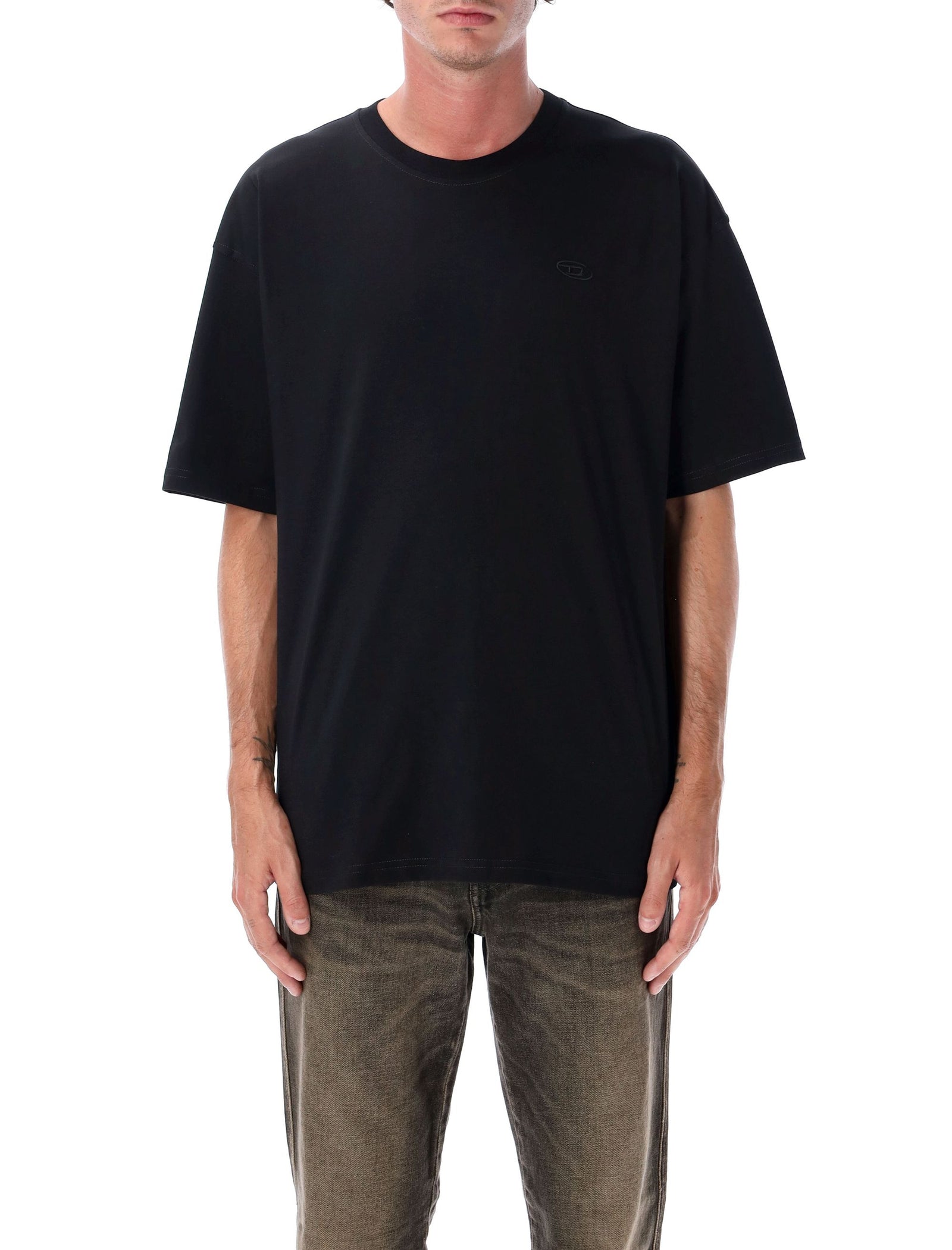 Diesel ディーゼルTシャツとポロスブラック - Image 1