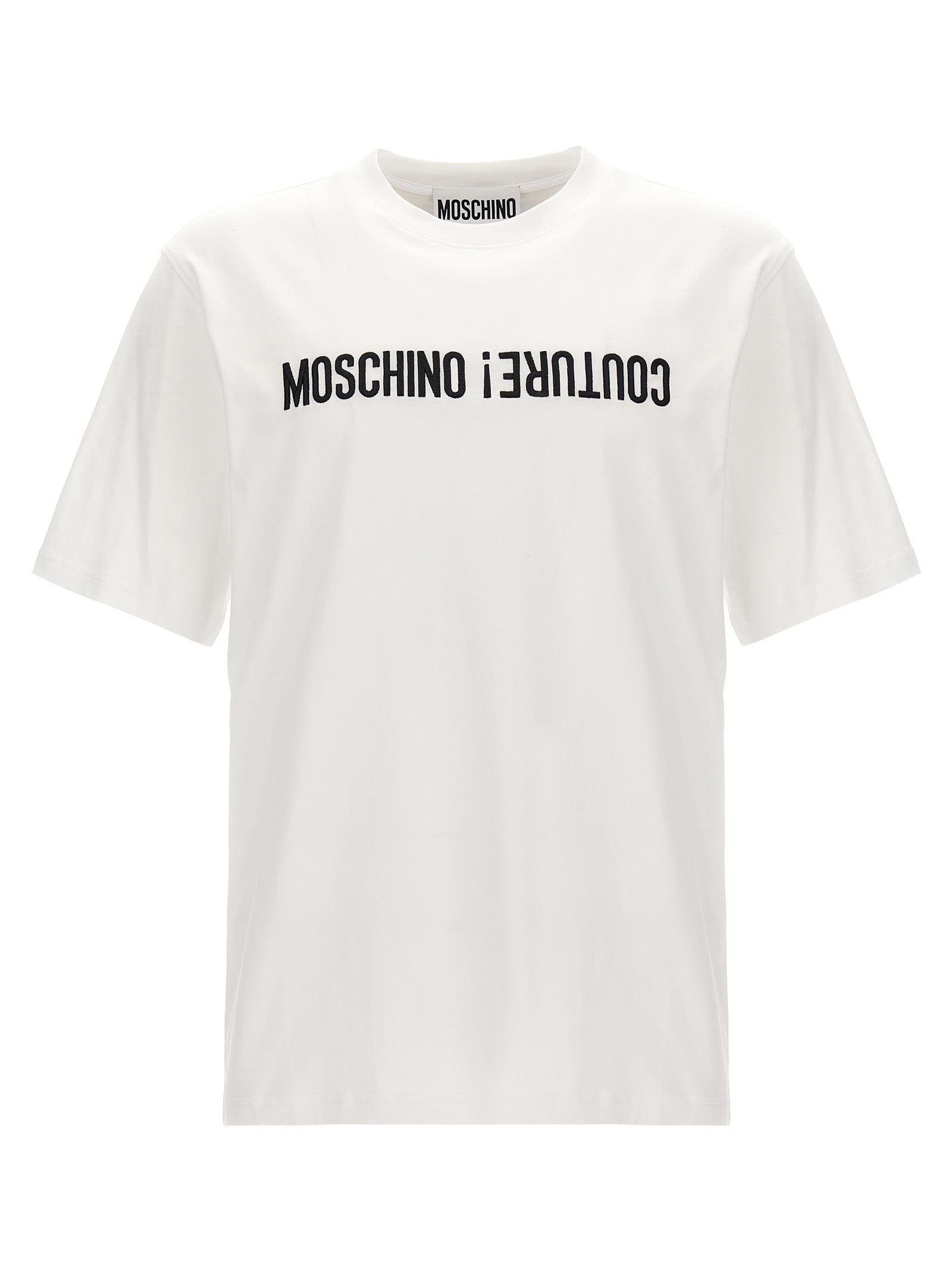 Moschino モスキーノのロゴ刺繍Tシャツ - Image 1