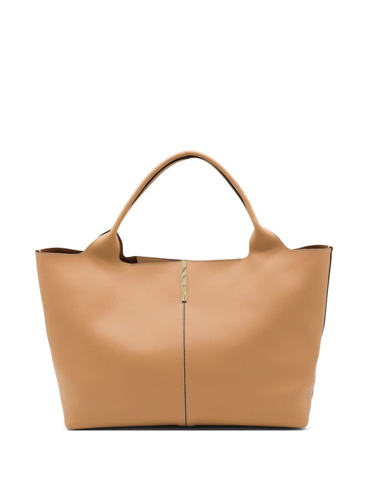 Tods トッド 'S ミディアムレザーショッピングバッグ - Image 1