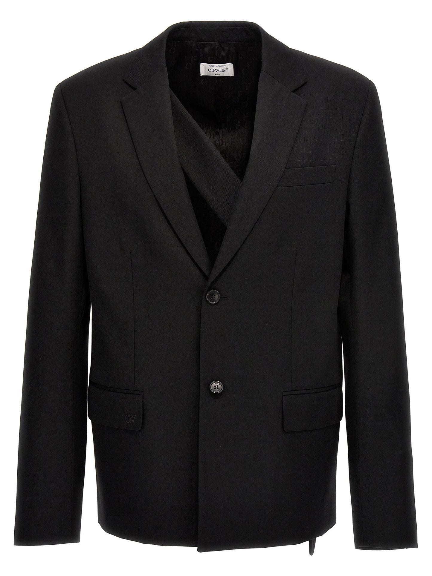 Off Off White 'Ow Embroidery' Blazer - Image 1