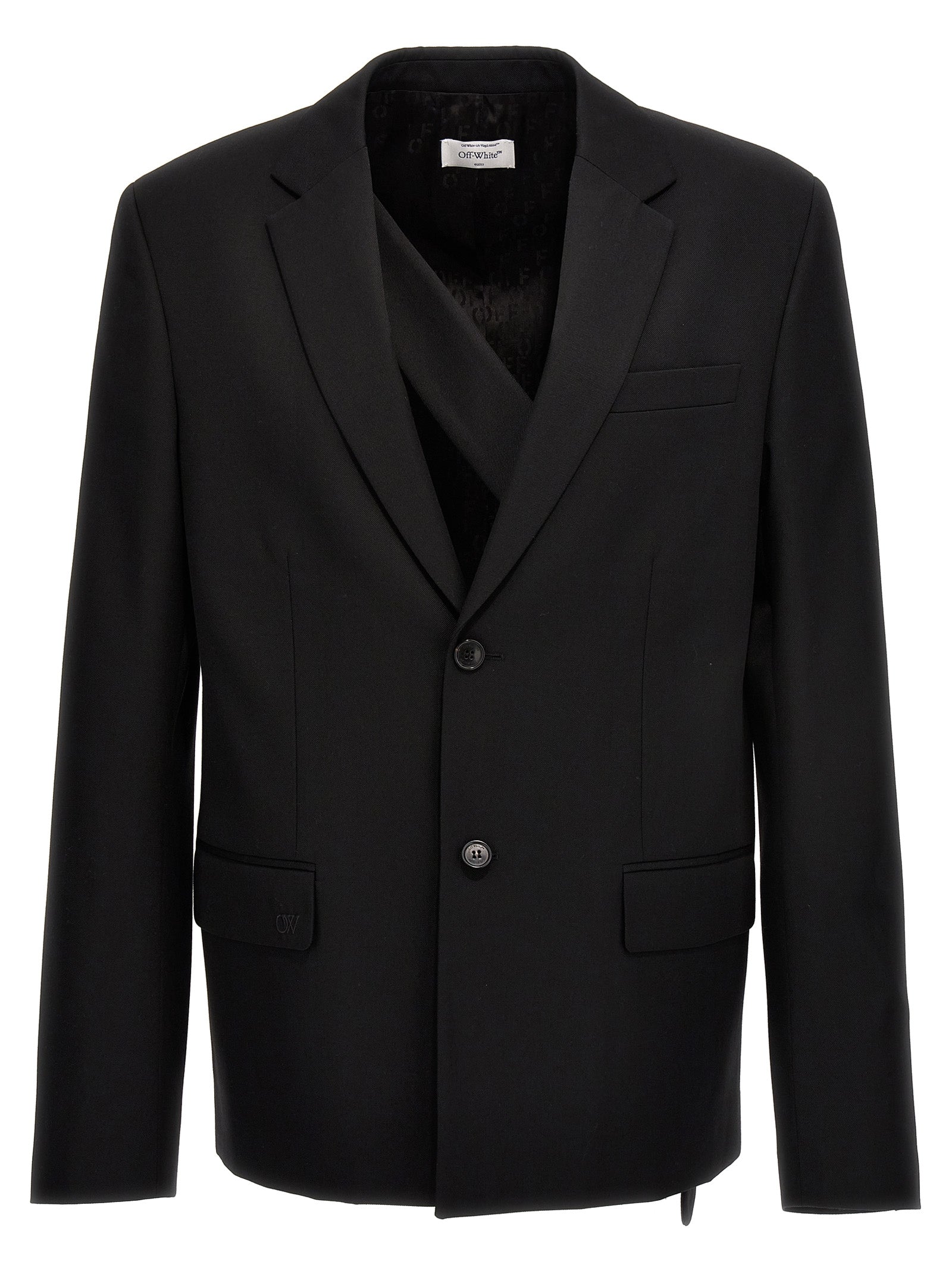 Off Off White 'Ow Embroidery' Blazer - Image 1