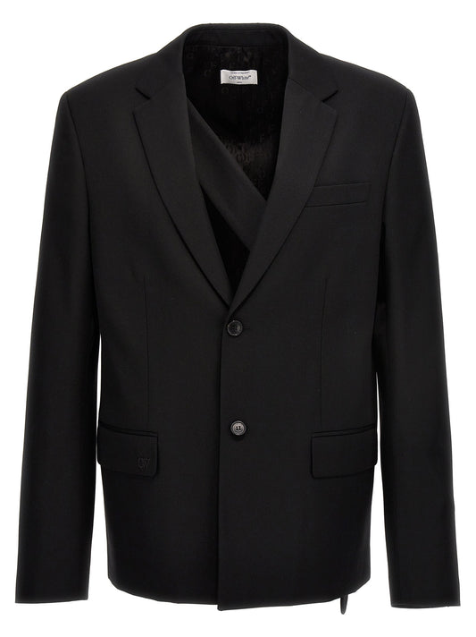 Off Off White 'Ow Embroidery' Blazer - Image 1