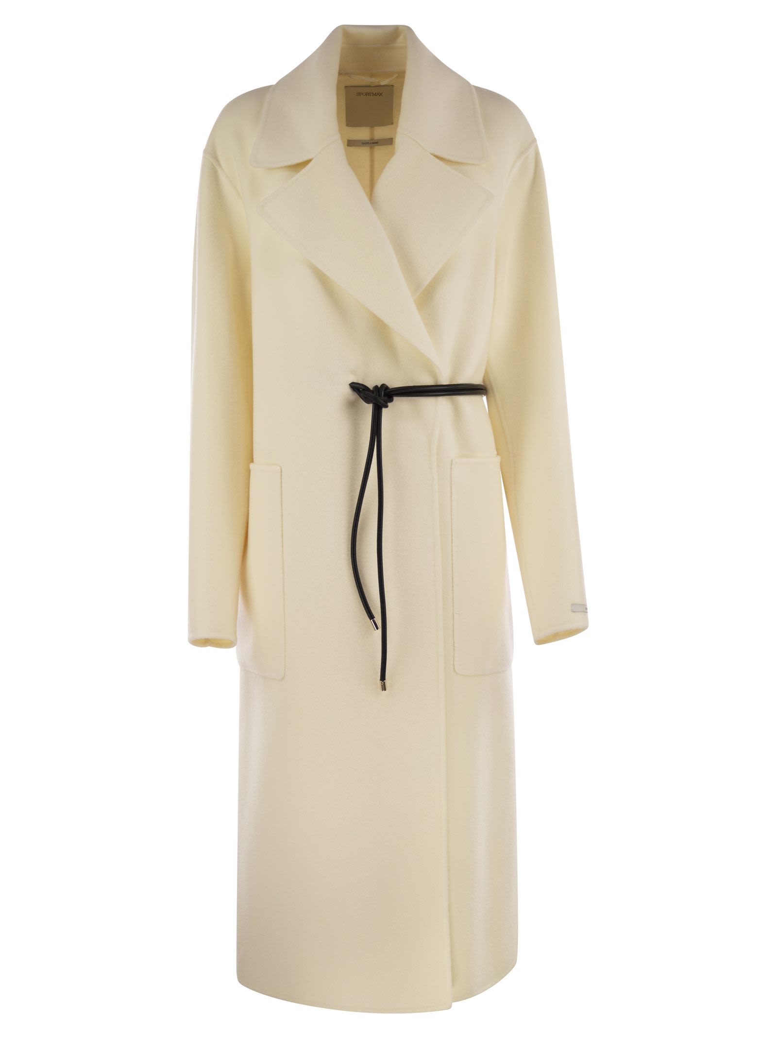 Sportmax SportMax Abateダブルドレッシングガウンコート - Image 1