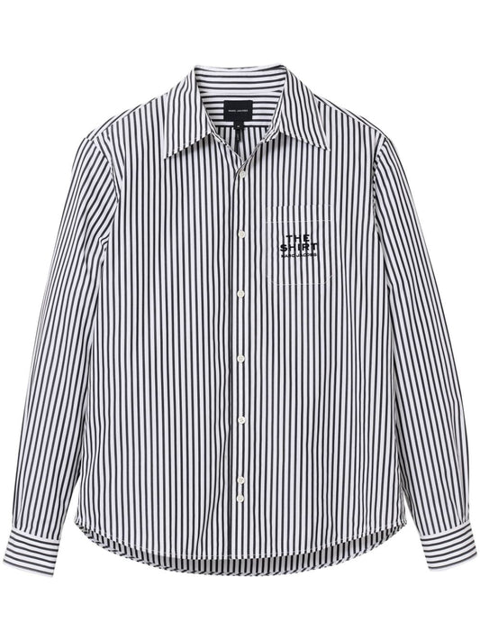 Marc マークジェイコブスストライプコットンシャツ - Image 1