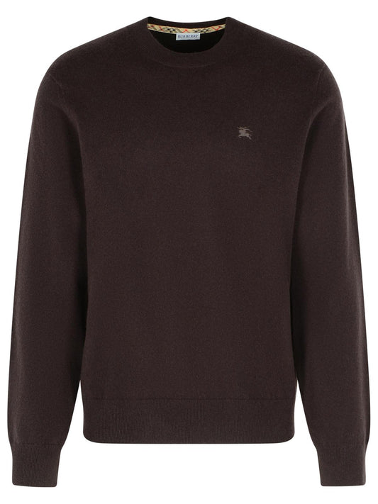 Burberry バーバリーブラウンカシミアセーター - Image 1