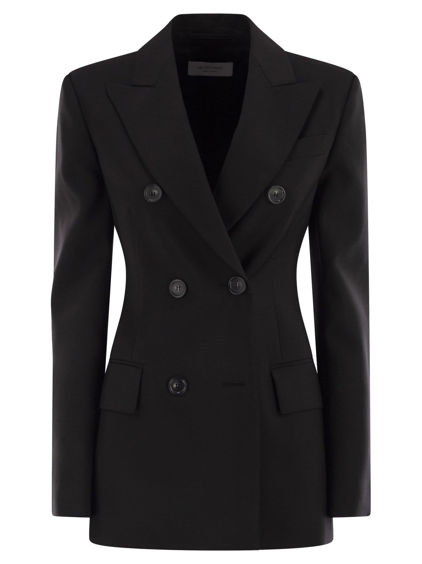 Sportmax Pure Natural StretchウールのSportMax Adamo Blazer - Image 1