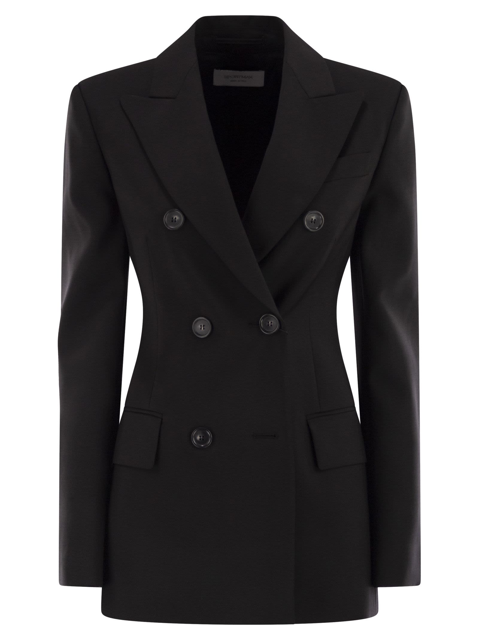 Sportmax Pure Natural StretchウールのSportMax Adamo Blazer - Image 1