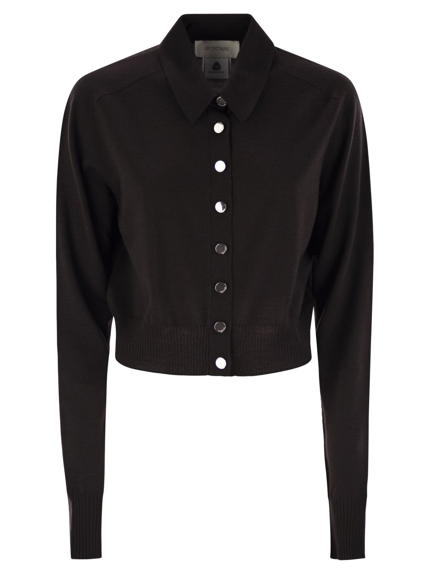 Sportmax SportMax Perseoウールカーディガン - Image 1