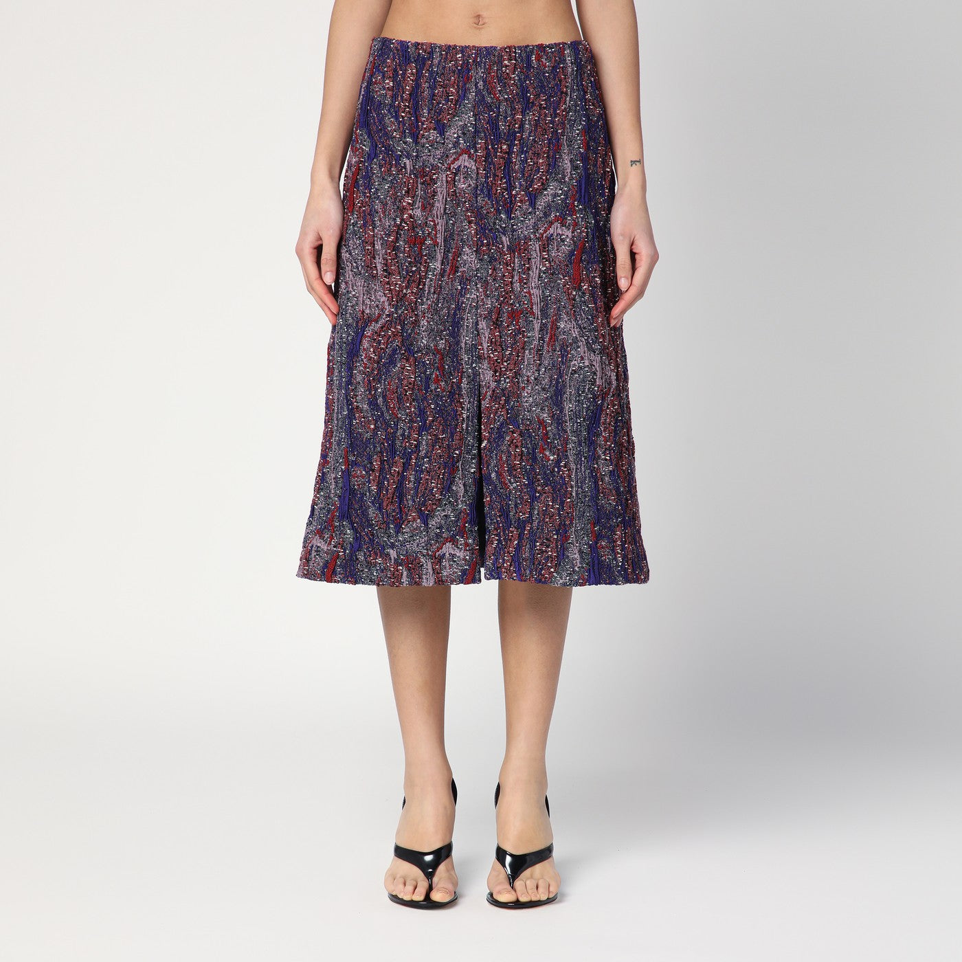 Monot Jacquard Cotton Blend ViscoseのDries Van Notenスカート - Image 1