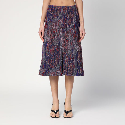 Monot Jacquard Cotton Blend ViscoseのDries Van Notenスカート - Image 1