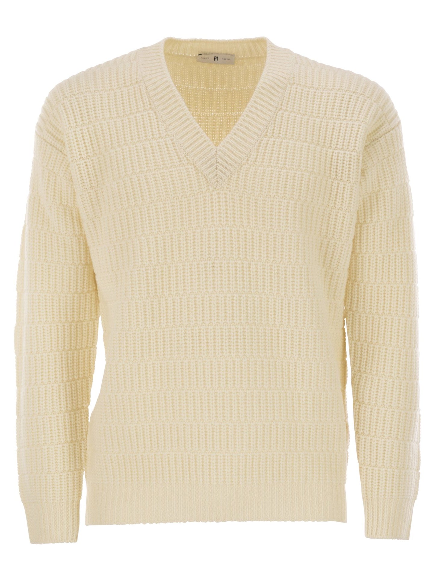 Pt Pt Torino ウール セーター V ネック - Image 1