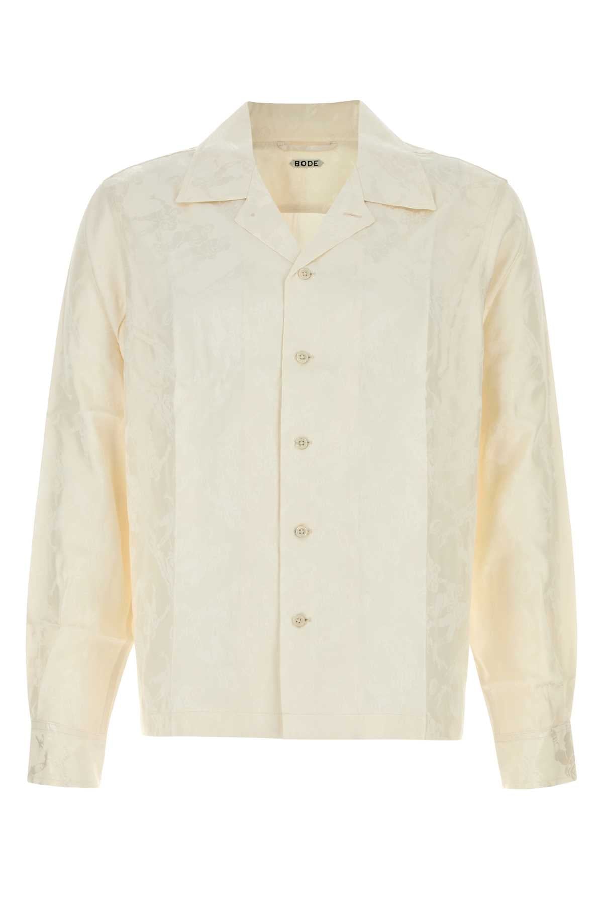 Bode ボードクリームジャックヤックフットボールシャツ - Image 1