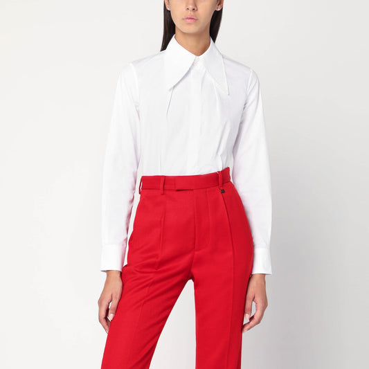 Vivienne Vivienne Westwood White Cotton Poplin Shirt - Image 1