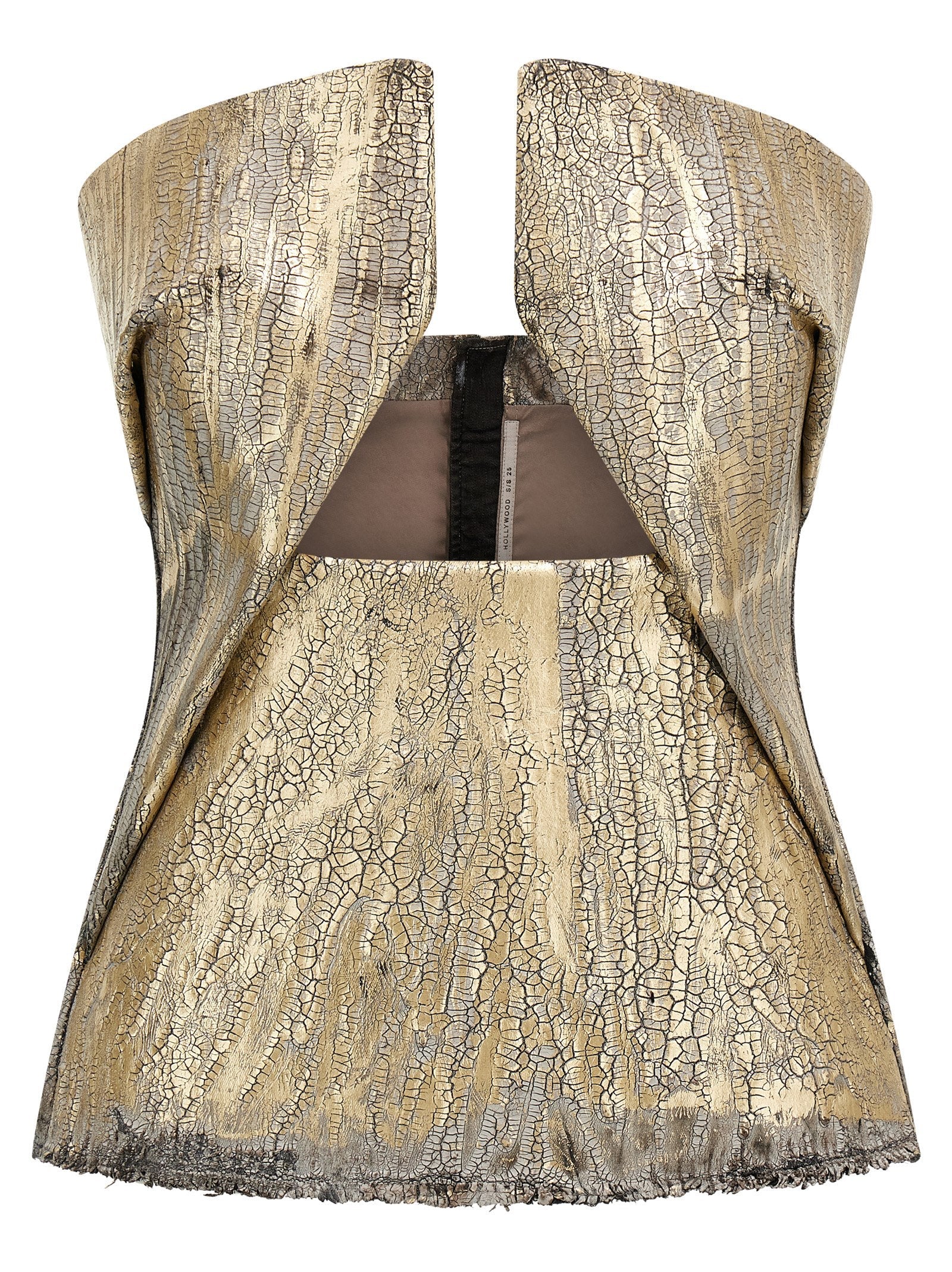 Rick リック・オーウェンズの織物プロング 'トップ - Image 1